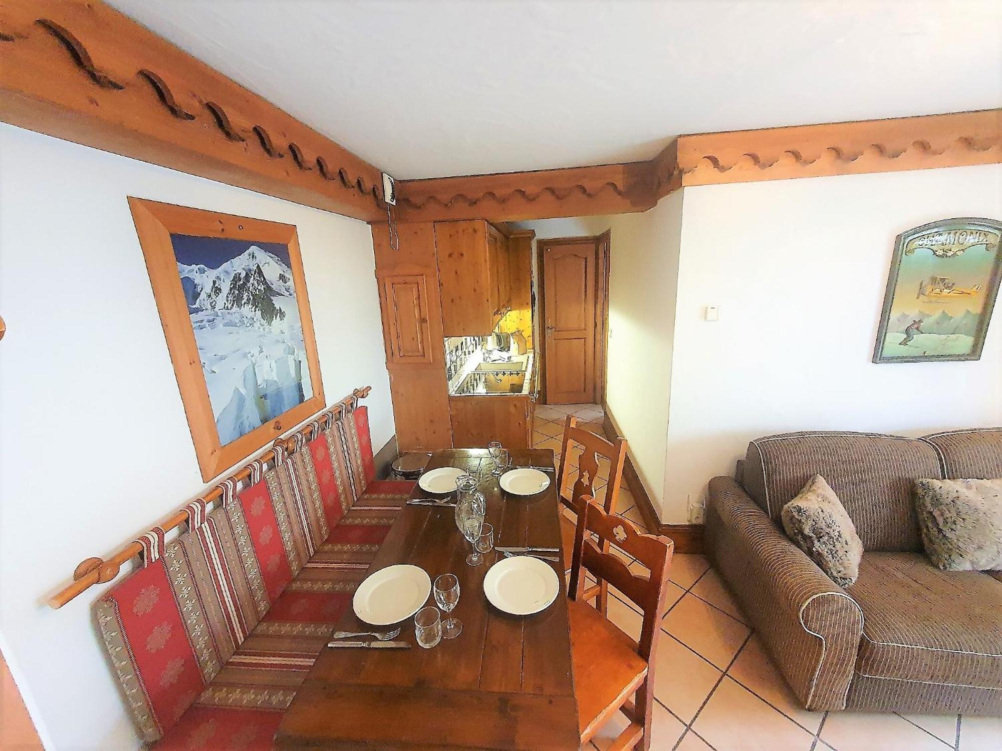 Apartmán La Ginabelle Vue Montblanc 4 Personnes Chamonix Exteriér fotografie