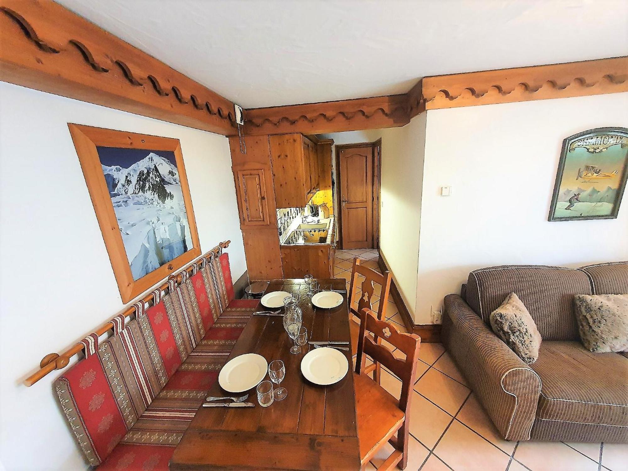 Apartmán La Ginabelle Vue Montblanc 4 Personnes Chamonix Exteriér fotografie